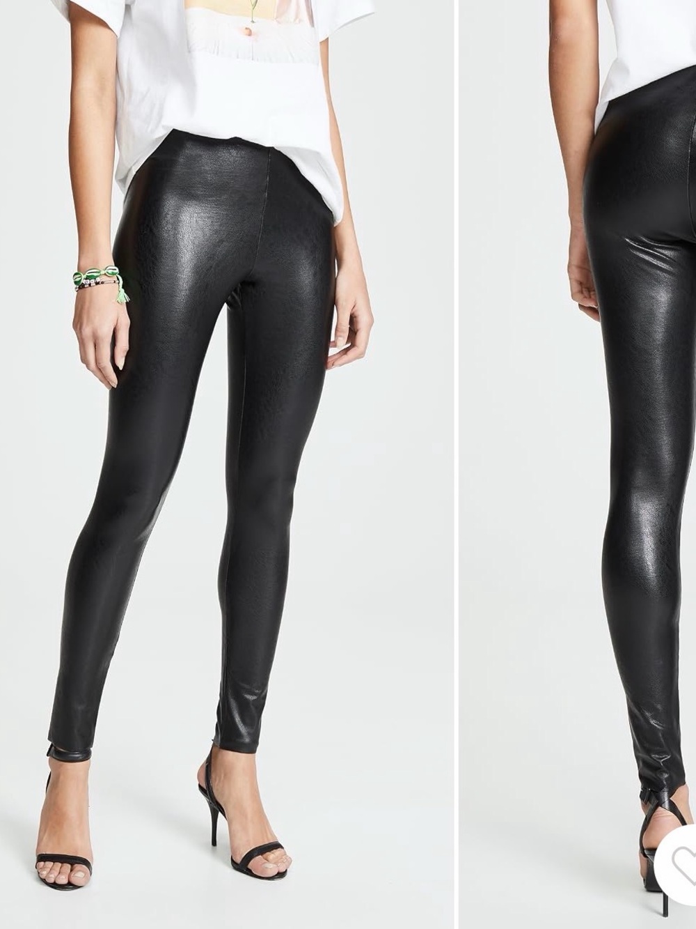 Commando Black Faux Leather Pencil Skirt - Sleek Fit